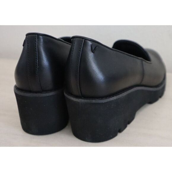 Vionic I7294L2-002 Women's Sz 8.5M Black Leather Willa Wedge Loafers - Picture 11 of 12